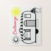 Umgehender Caravan Trailer Thunder_Cove Puzzle (Vertikal)