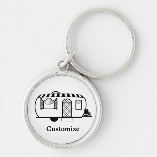 Umgehender Caravan Trailer Thunder_Cove Schlüsselanhänger (Vorne)