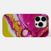 Umgekehrt in Farbe als flüssige Kunst Case-Mate iPhone Hülle (Rückseite (Horizontal))