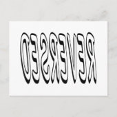 umgekehrt postkarte (Vorderseite)