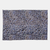 Umgekehrte Austern-Muscheln abstrakt Geschirrtuch (Horizontal)