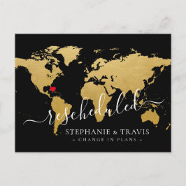 Umgekehrte Karte für die verzögerte Hochzeit in Ur