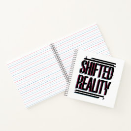 Umgekehrte Realität - Glitch in der Zeitachse Notizblock