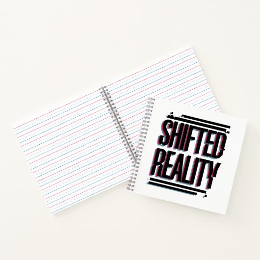 Umgekehrte Realität - Glitch in der Zeitachse Notizblock (Innenseite)