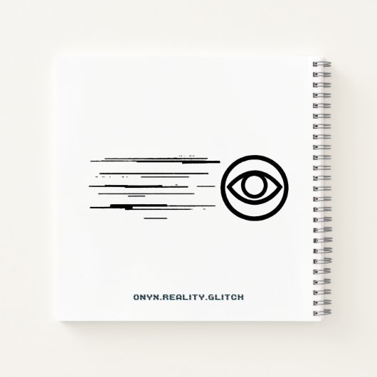 Umgekehrte Realität - Glitch in der Zeitachse Notizblock (Rückseite)