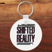 Umgekehrte Realität - Glitch in der Zeitachse Schlüsselanhänger (Vorderseite)