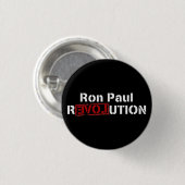umgekehrte Ron Paul Revolution Button (Vorne & Hinten)
