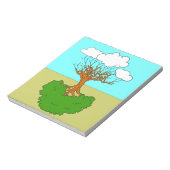 umgekehrte Welle Notizblock (Rotiert)