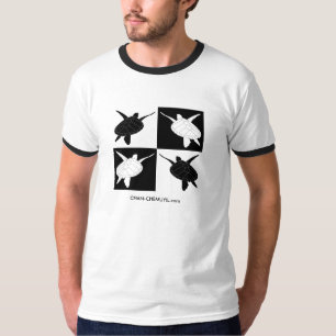 Umgekehrter die Fliesen-T - Shirt der Männer