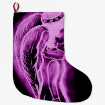 Umgekehrter Engel im Schwarzen und im Rosa