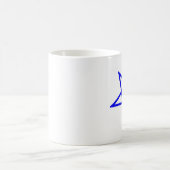 Umgekehrter Pentagram Kaffeetasse (Mittel)