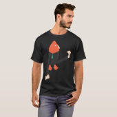 Umgekehrter Wassermann T-Shirt (Vorne ganz)