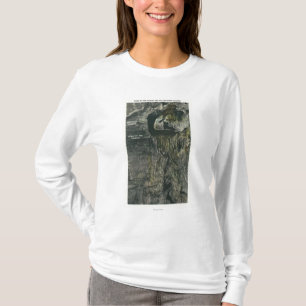 Umgekehrtes Dorf und Zuhause der Fee-Ansicht T-Shirt