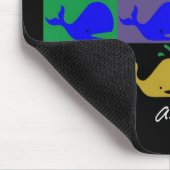 Umgekehrtes FarbeAndy Whale-Hole™_12 Platte Mousepad (Ecke)
