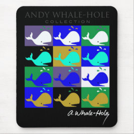 Umgekehrtes FarbeAndy Whale-Hole™_12 Platte Mousepad