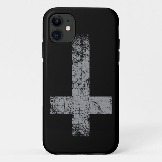 Umgekehrtes Kreuz Case-Mate iPhone Hülle (Rückseite)