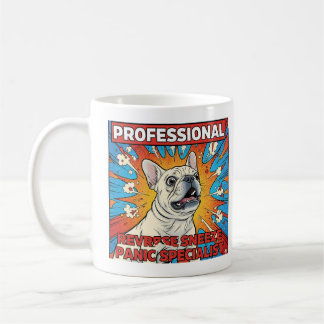 Umgekehrtes Niesen Panik Frenchie Lustiger Hund Ma Kaffeetasse