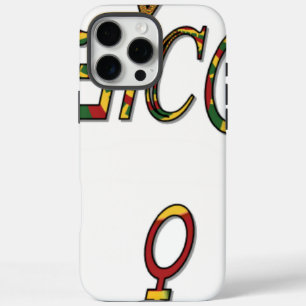 Umgekehrtes "OFFIZIELLES" Frauensymbol Bold Mini iPhone 16 Pro Max Hülle
