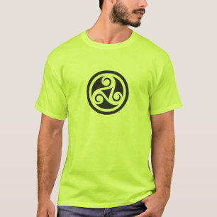 Umgekehrtes Triskel-Kratzer T-Shirt