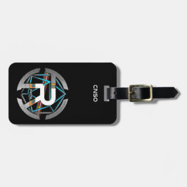 UMGEPACKTES GEPÄCKETIKETT GEPÄCKANHÄNGER