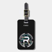 UMGEPACKTES GEPÄCKETIKETT GEPÄCKANHÄNGER (Vorderseite vertikal)