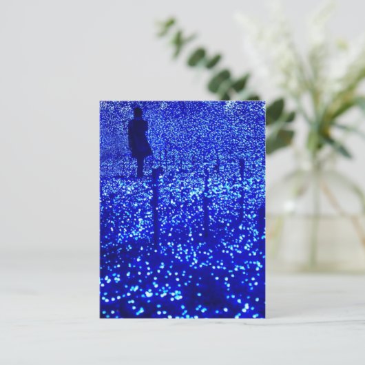 umgerundet für Illuminationen Postkarte (Stehend Vorderseite)