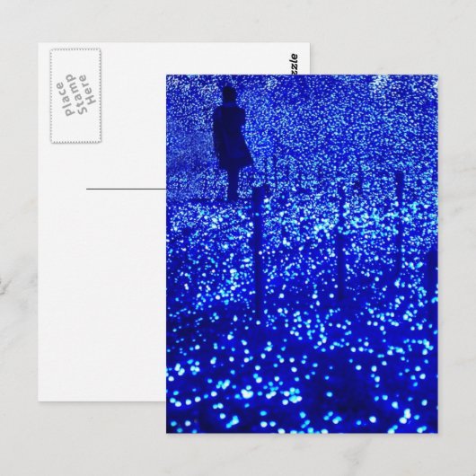 umgerundet für Illuminationen Postkarte (Vorne/Hinten)