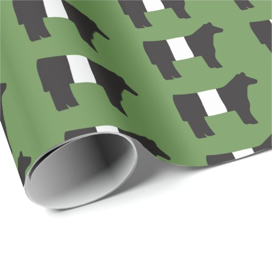 Umgeschnallte Galloway-Geschenk-Verpackung Geschenkpapier (Rolleneckpunkt)