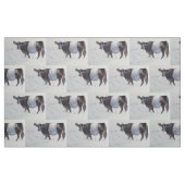 Umgeschnallte Galloway-Kuh Stoff (Fat Quarter (45,7 x 55,9 cm))