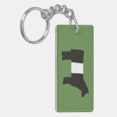 Umgeschnallte Gallowayschlüsselkette Schlüsselanhänger (Vorderseite links)