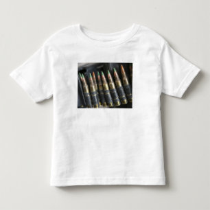 Umgeschnallte Kugeln für ein Gruppe M-249 Kleinkind T-shirt