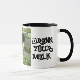 Umgeschnallte Kuh in Cambridge Tasse