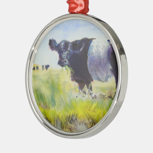 Umgeschnallte Silbernes Ornament (Links)