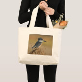 Umgeschnallter Eisvogel Jumbo Stoffbeutel (Vorderseite (Produkt))