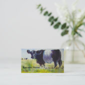 Umgeschnallter Galloway schüchtert Visitenkarte (Stehend Vorderseite)
