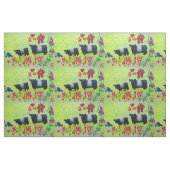 Umgeschnalltes Galloway-Kuh-Gewebe Stoff (Yard (91,4 cm))