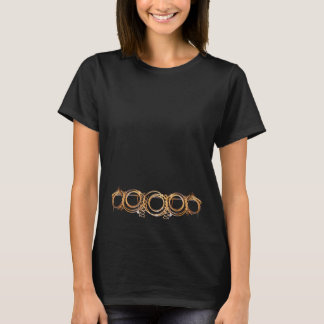 Umgeschnalltes T-Shirt von der Feuer-Sammlung
