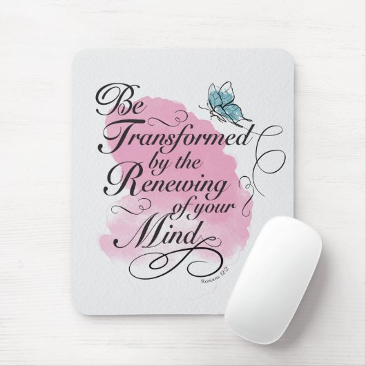 Umgestalten und erneuern - Römer 12 : 2 Mousepad (Mit Mouse)
