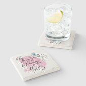 Umgestalten und erneuern - Römer 12 : 2 Steinuntersetzer (Seitenansicht)