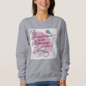 Umgestalten und erneuern - Römer 12 : 2 Sweatshirt (Vorderseite)