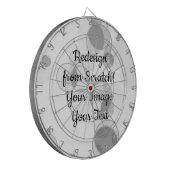 Umgestalten von Scratch - Erstellen Sie Ihre eigen Dartscheibe (Vorderseite Links)