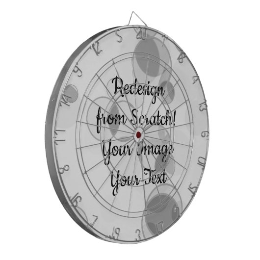 Umgestalten von Scratch - Erstellen Sie Ihre eigen Dartscheibe (Vorderseite Links)