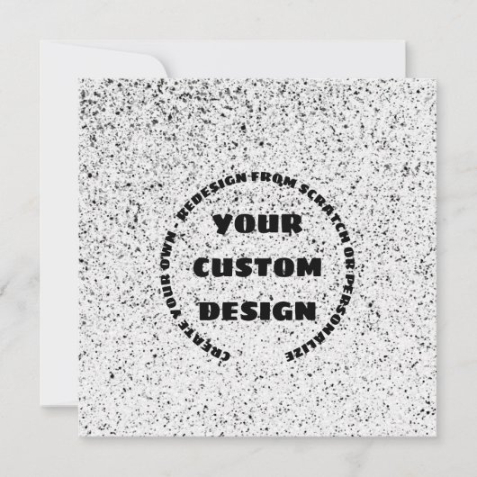 Umgestalten von Scratch oder Personalisieren Sie d (Vorderseite)