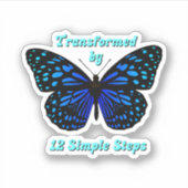 Umgestaltet durch 12 einfache Schritte, OM, NA, Al Aufkleber (Vorderseite)