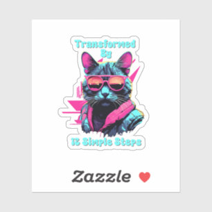 Umgestaltet durch 12 einfache Schritte, OM, NA, Al Aufkleber