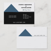 Umgestaltung der Auftragnehmer Visitenkarte (Vorne/Hinten)