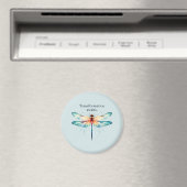 Umgestaltung erwartet - farbenfrohe Libelle Magnet (In Situ (Geschirrspüler))