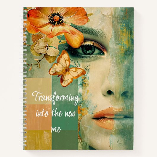 Umgestaltung in das neue MeSpiral-Notebook Notizblock (Vorderseite)