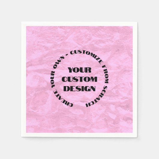 Umgestaltung von Scratch kreieren Sie Ihre eigene Serviette (Vorderseite)