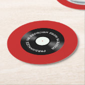 Umgestaltung von Scratch oder Personalize - Runder Pappuntersetzer (Angewinkelt)